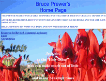 Tablet Screenshot of bruceprewer.com